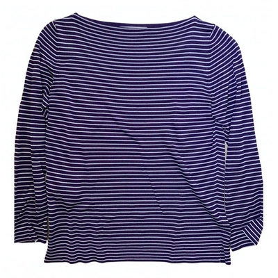 Pre-owned Prada Purple Viscose Top