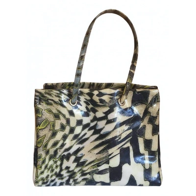 Pre-owned Roberto Cavalli Cloth Handbag In Multicolour
