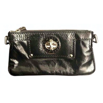Pre-owned Marc By Marc Jacobs Leather Clutch Bag In Black