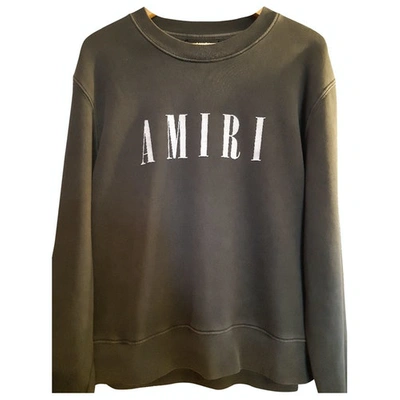Pre-owned Amiri Black Cotton Knitwear & Sweatshirt