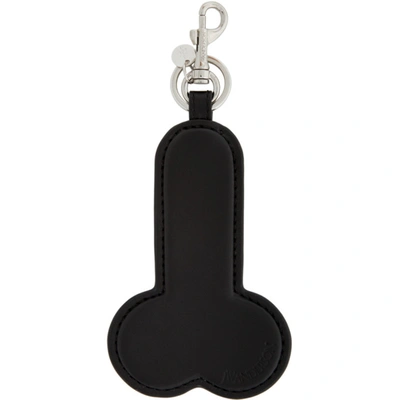Jw Anderson Leather Penis Keying In Black 999