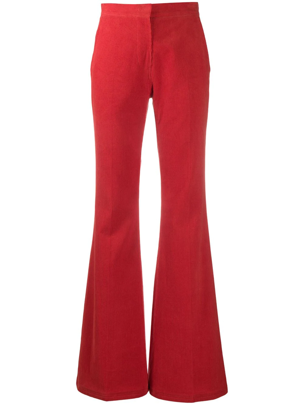flared corduroy trousers
