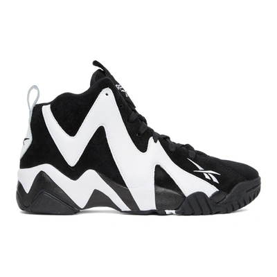 Reebok Kamikaze Ii Sneakers In Black/white/black