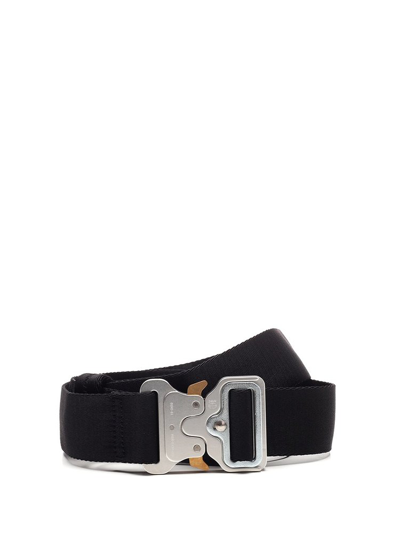 Alyx Black Classic Rollercoaster Belt In Black Silver Grey