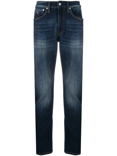 Calvin Klein Jeans Est.1978 Slim Tapered Fit Jeans In Blue