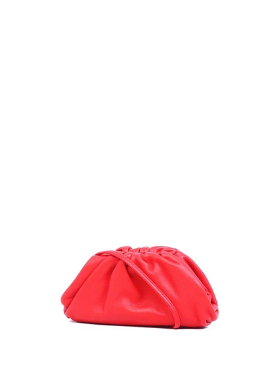 Bottega Veneta Mini Coin Purse In Red