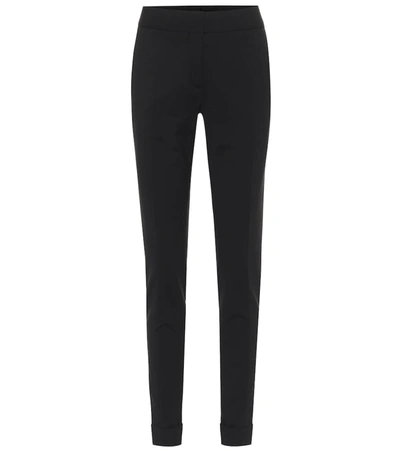 Tom Ford High-rise Stretch-wool Pants In Black