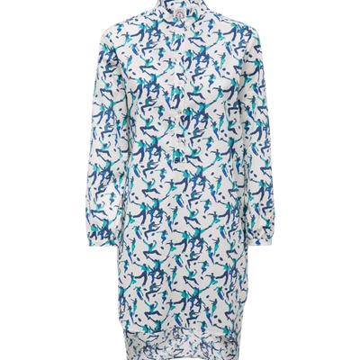 La Doublej Beach Shirt Dress In Marinai