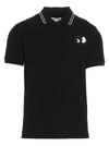 Mcq By Alexander Mcqueen Mcq Alexander Mcqueen Chester Cotton Tipped Regular Fit Polo Shirt - 100% Exclusive In Black