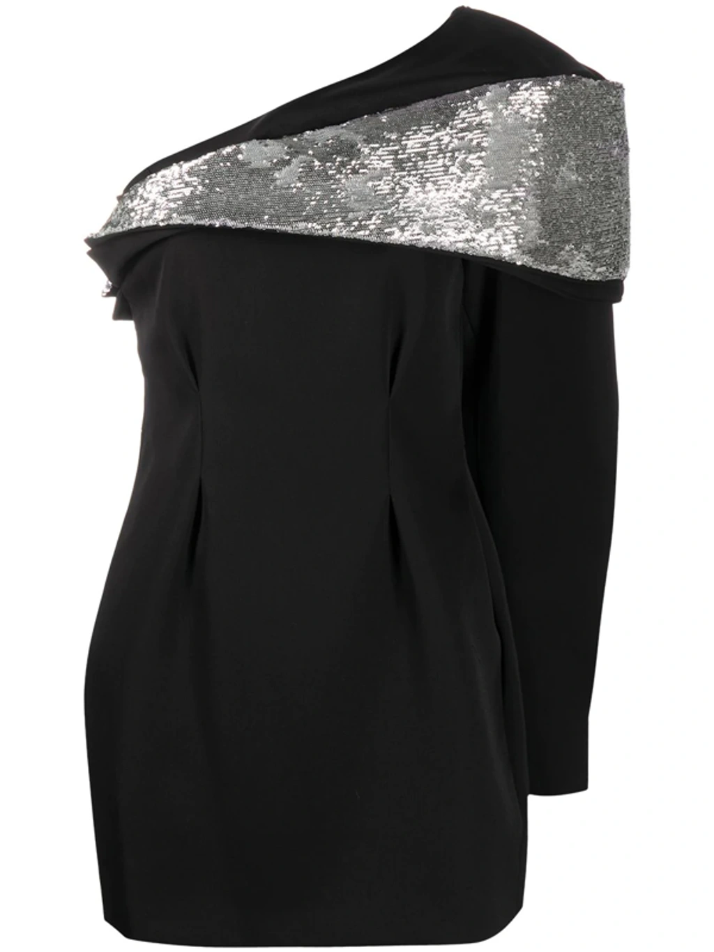 isabel marant sequin dress Ludna asymmetric sequin-embellished silk-satin midi dress - purple