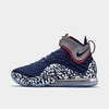 Nike Lebron 17 Graffiti Basketball Shoes In Blue