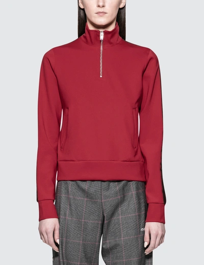 Misbhv Extacy Half-zip Jersey In Red