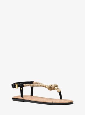 michael kors holly rope sandal