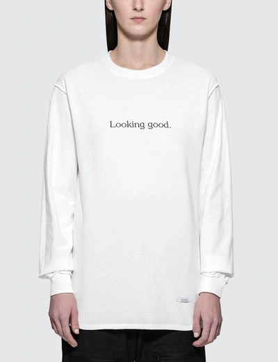 Blouse Looking Good. Feeling Gorgeous! L/s T-shirt In White