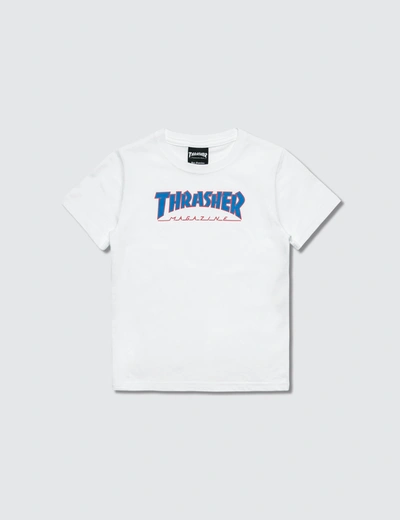 Thrasher Hometown Kids T-shirt In White