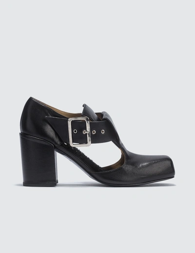Aalto Chunky Pumps In Black