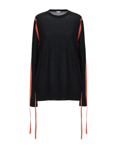 Loewe Strap Sweater In Black