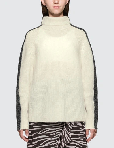 Ganni Callahan Pullover In White