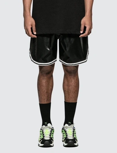 Faith Connexion Synt Shorts In Black