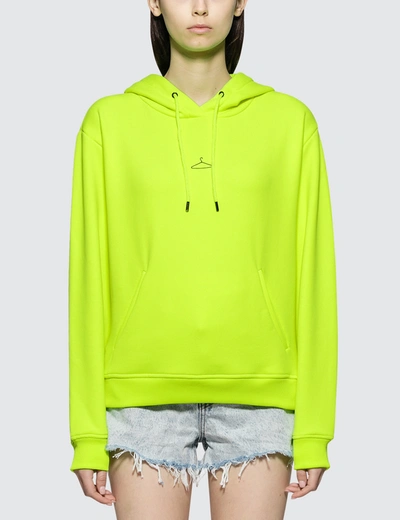 Holzweiler Neon Hang On Hoodie In Yellow