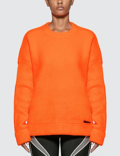 Alexander Wang Chynatown Pullover In Orange