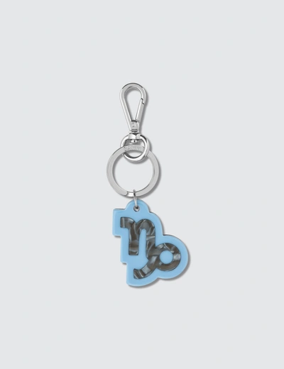 Ganni Zodiac Keyrings Capricorn In Blue