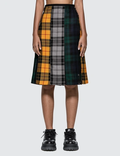 Le Kilt Mix And Match Tartan 25-inch Skirt In Multicolor