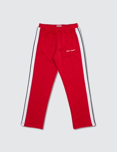 Palm Angels Classic Track Pants (kids) In Red