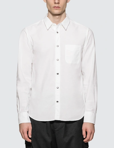 Moncler Classic Shirt In White