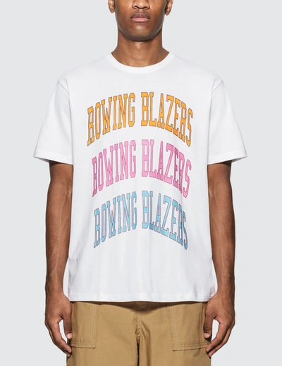 Rowing Blazers Collegiate Triple T-shirt In White