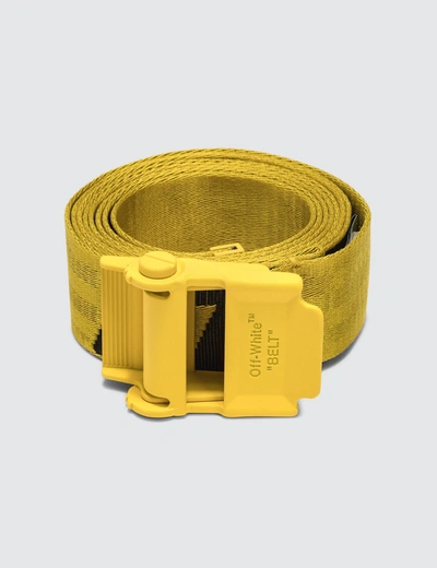 Off-white 2.0 Industrial Belt In Yellow