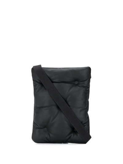 Maison Margiela Cordura Quilted Cross Body Bag In Black