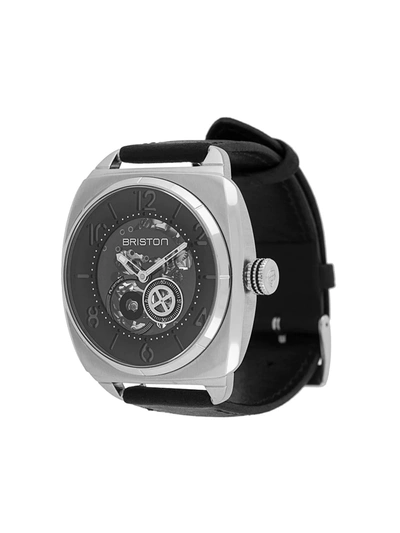 Briston Watches Streamliner Skeleton 42mm In Black