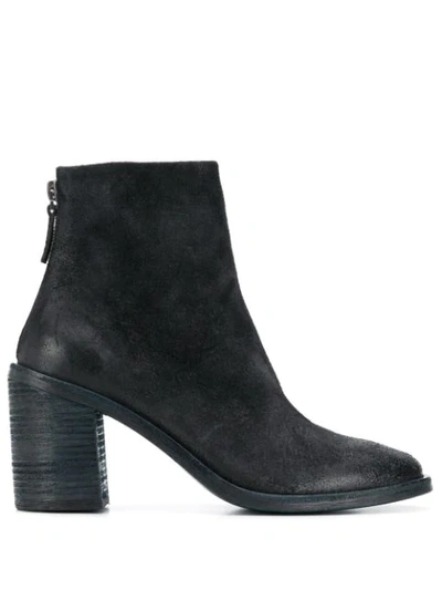 Marsèll 80mm Ankle Boots In Blue