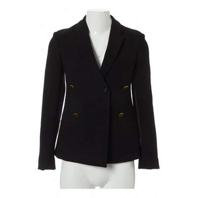 Pre-owned Celine Wool Jacket In Black