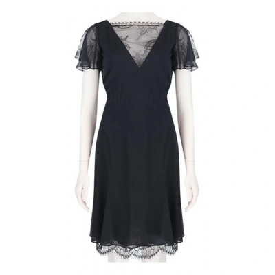 Pre-owned Emilio Pucci Silk Mid-length Dress In Black