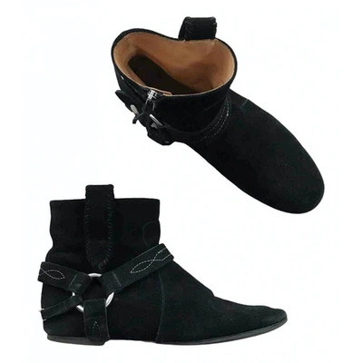 Pre-owned Isabel Marant Ankle Boots In Black