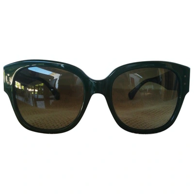 Pre-owned Moncler Green Sunglasses