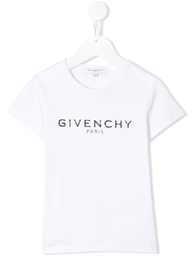 Givenchy Teen Logo T-shirt In White