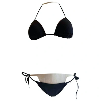 Pre-owned Blumarine Two-piece Swimsuit In Black