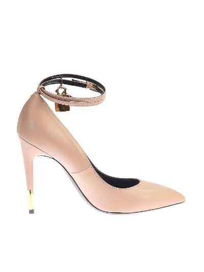 Tom Ford Leather Pump Shoes In Pink