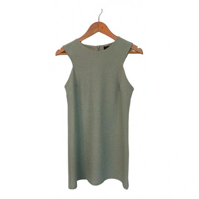Pre-owned Topshop Mid-length Dress In Green