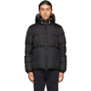 Moncler Men's Montcla Logo-hood Puffer Jacket In Black