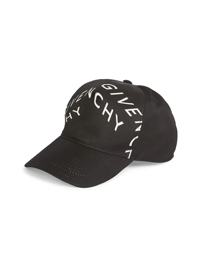 Givenchy Printed Baseball Cap In Black