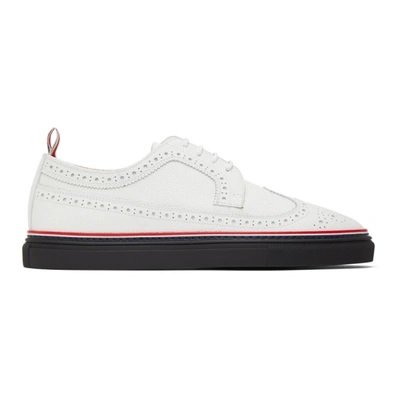 Thom Browne White Cupsole Longwing Brogues