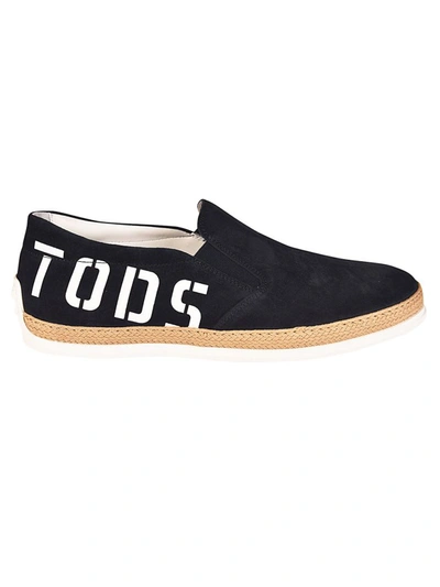 Tod's Wellington Tall Slip-on Shoes In Galassia