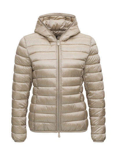 Save The Duck Eco-friendly Jacket In Beige