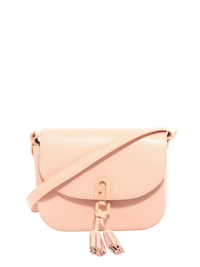 Furla 1927 Leather Shoulder Bag In Pink