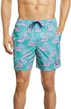 Vineyard Vines Chappy Stripe Swim Trunks In Antigua