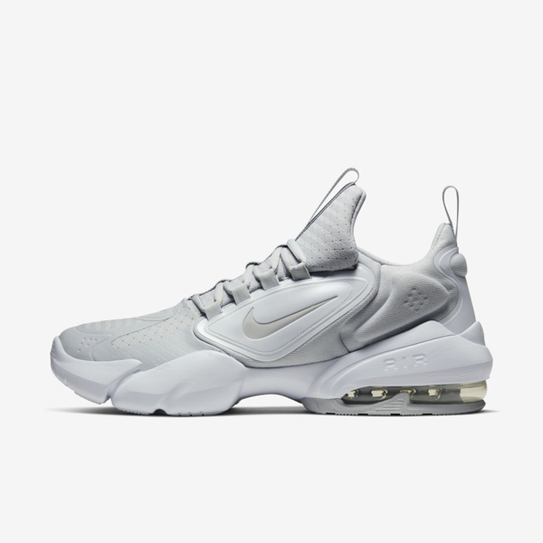 nike training air max alpha savage sneakers in white